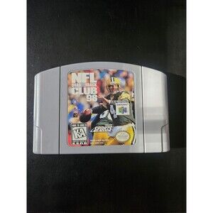 NFL Quarterback Club 98 (Nintendo 64 N64) TESTED